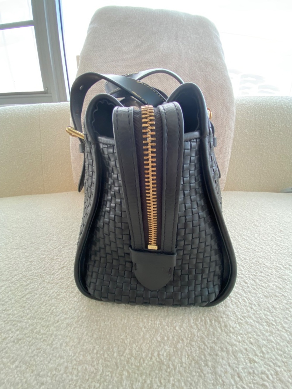 Cole Haan woven leather bag - Picture 3 of 9